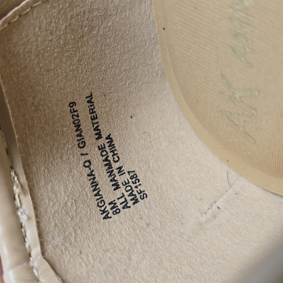 Anne Klein Gianna Cap Toe Quielted Ballet  Flats Size 8 - Picture 7 of 7